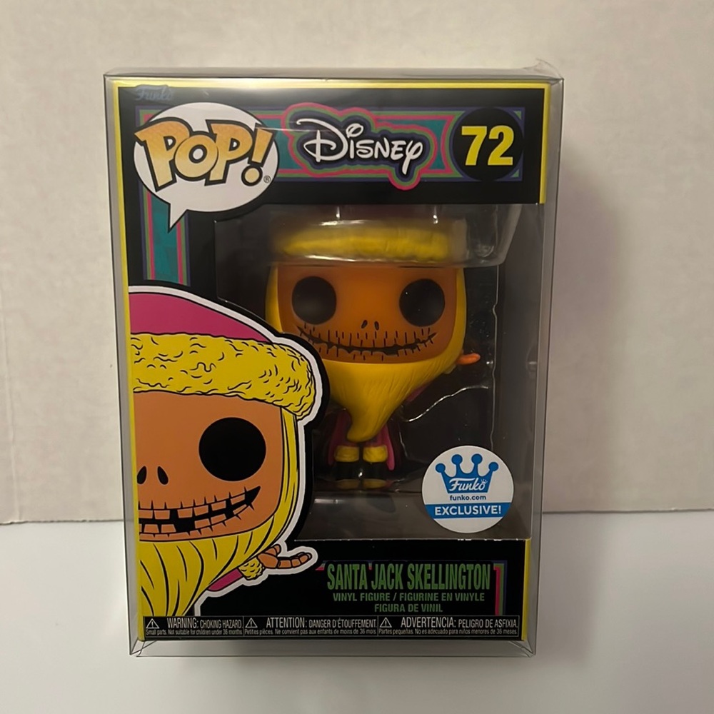Jack Skellington (Black light) Funko Pop